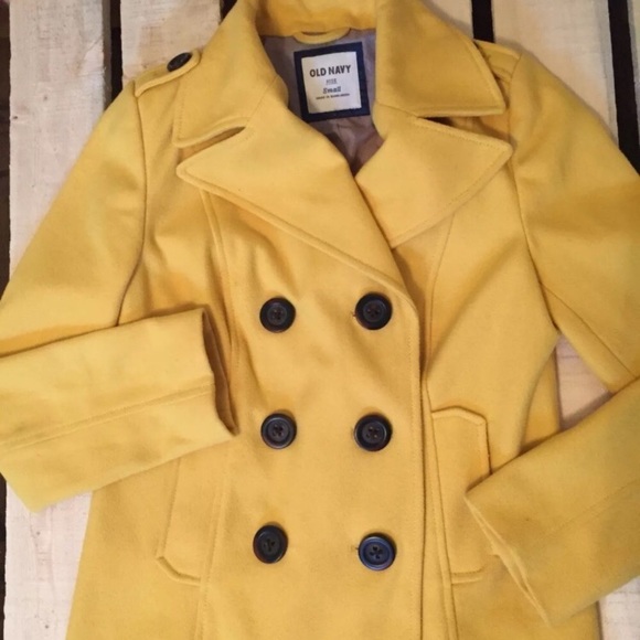 Old Navy Jackets & Blazers - Women’s coat 🧥 Old Navy yellow mustard sz Small